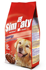 Pet360 Simpaty Energy для собак (Мясо, злаки)
